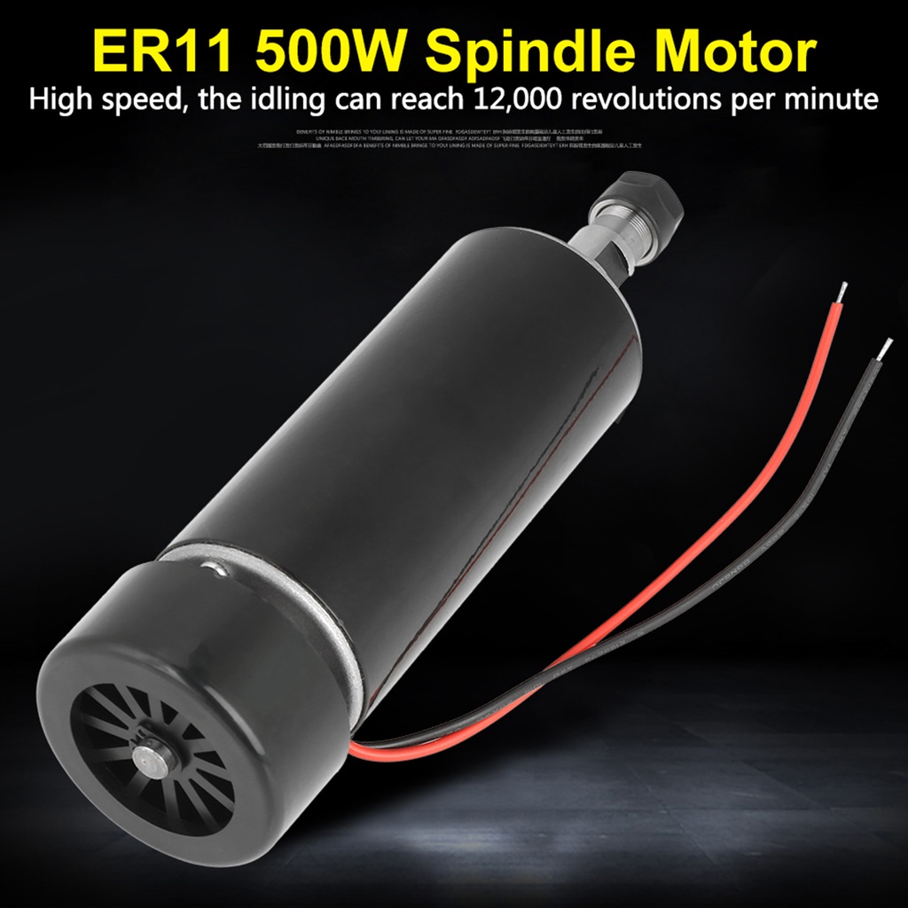Dioo ER11 500W High Speed Brushed PCB Spindle Motor DIY Engraver Accessories