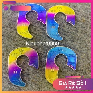 Phụ kiện xe máy giá rê !!!!! dán khoá ốp ổ khoá titan wave alfa 2017->2020 wave rs wave s110