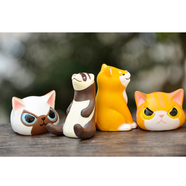 Mới Mô Hình Động Vật Hoạt Hình Trang Trí