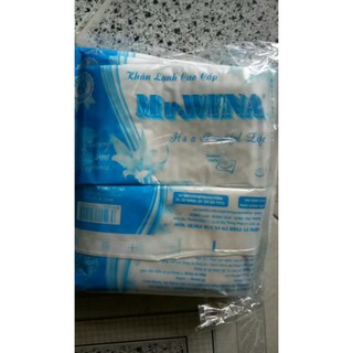 Khăn lạnh 1 bich 20 tờ giấy chấm bi
