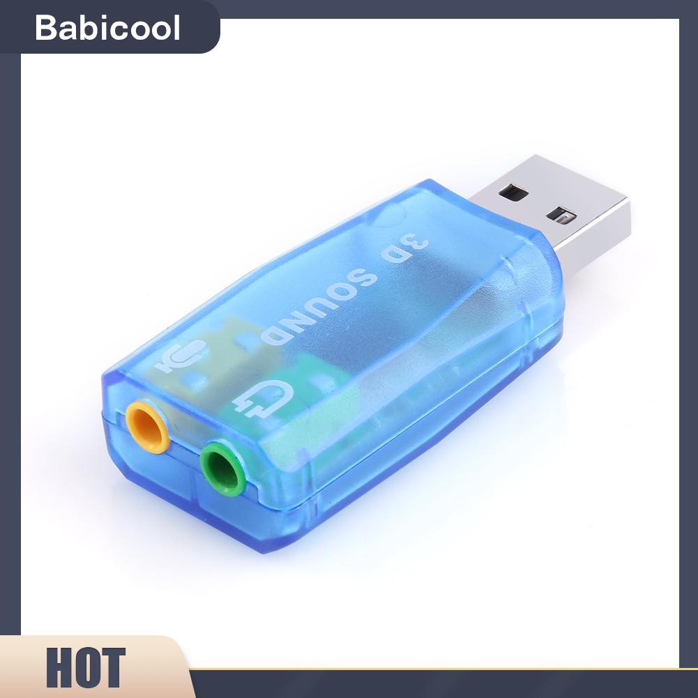 Usb Âm Thanh 3d Cho Máy Tính