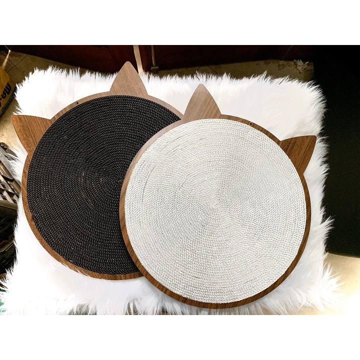 Bàn cào móng dây thừng Bền chắc chắn siêu tích kiệm cho mèo thú cưng – BCM Mặt Mèo, Cà Rốt, dưa hấu