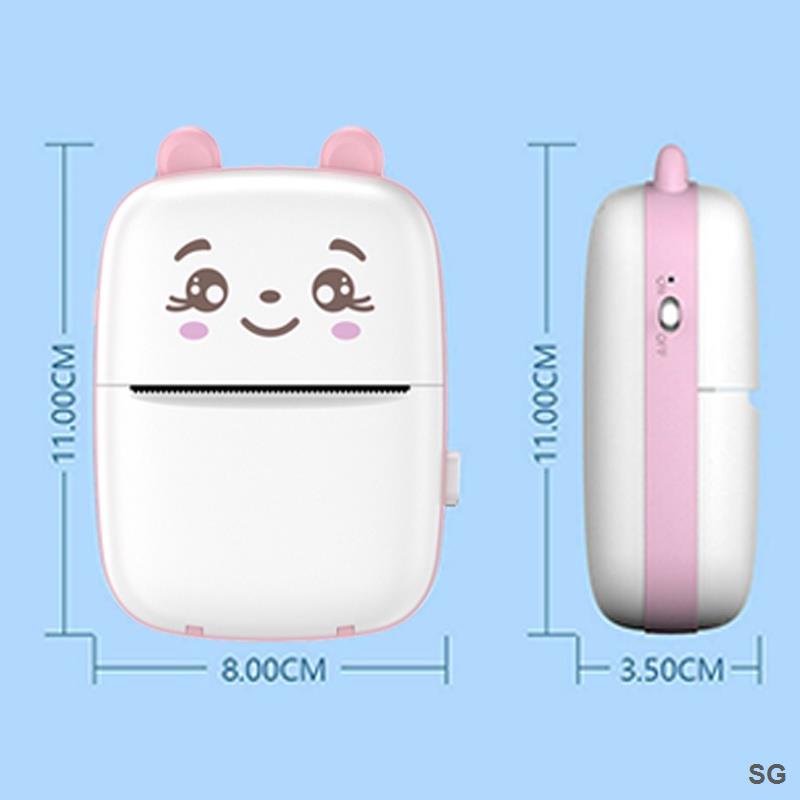 Máy In Nhiệt Không Dây mini Nhanh Chóng In Ảnh Tại Nhà Văn Phòng Và Nhà