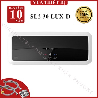 [30L] Ariston SL2 LUX-D 30 Lít Ag+ 2.5FE 2500W - Bình nóng lạnh ngang gián tiếp - SLIM2 30 LUX-D