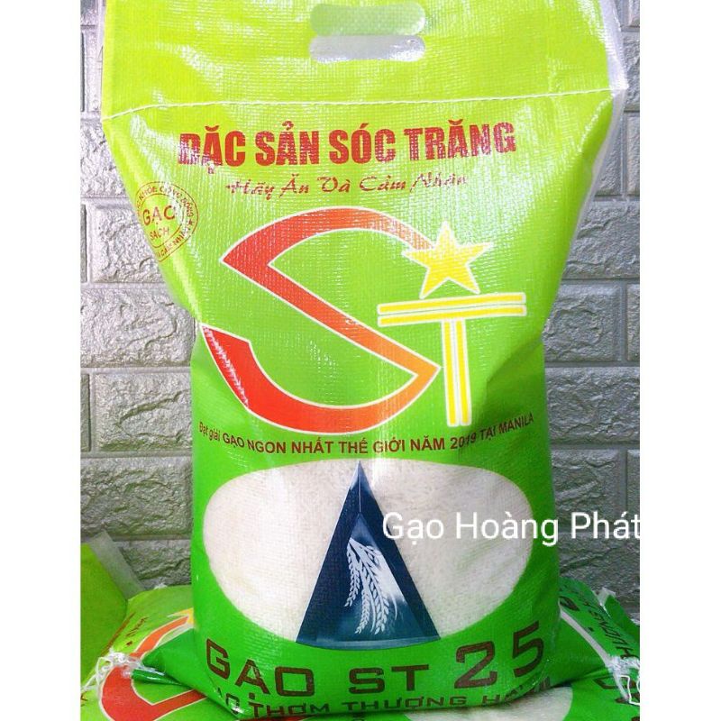 Gạo Thơm ST25 Túi 5kg