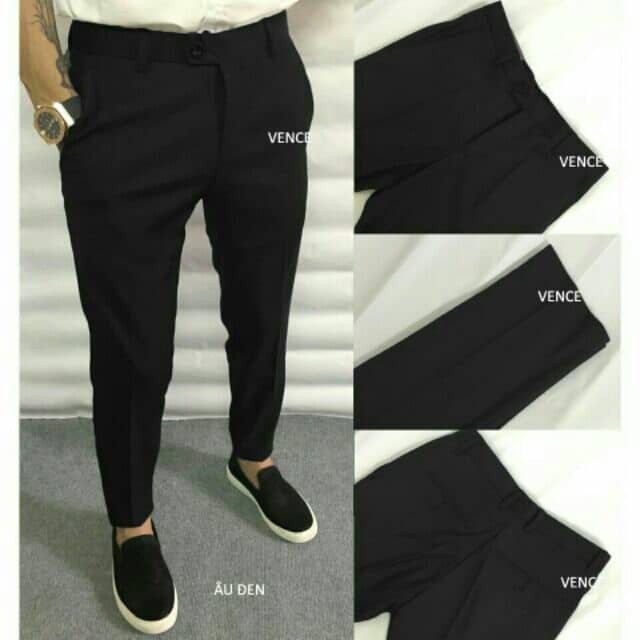 Quần âu nam màu xám ghi cao cấp, không nhăn, không xù, chất mát, mềm mịn | BigBuy360 - bigbuy360.vn