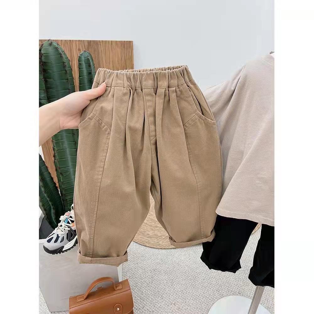 Quần Cotton Mềm Mại Phong Cách Retro Hàn Quốc Thời Trang Mùa Thu 2022
