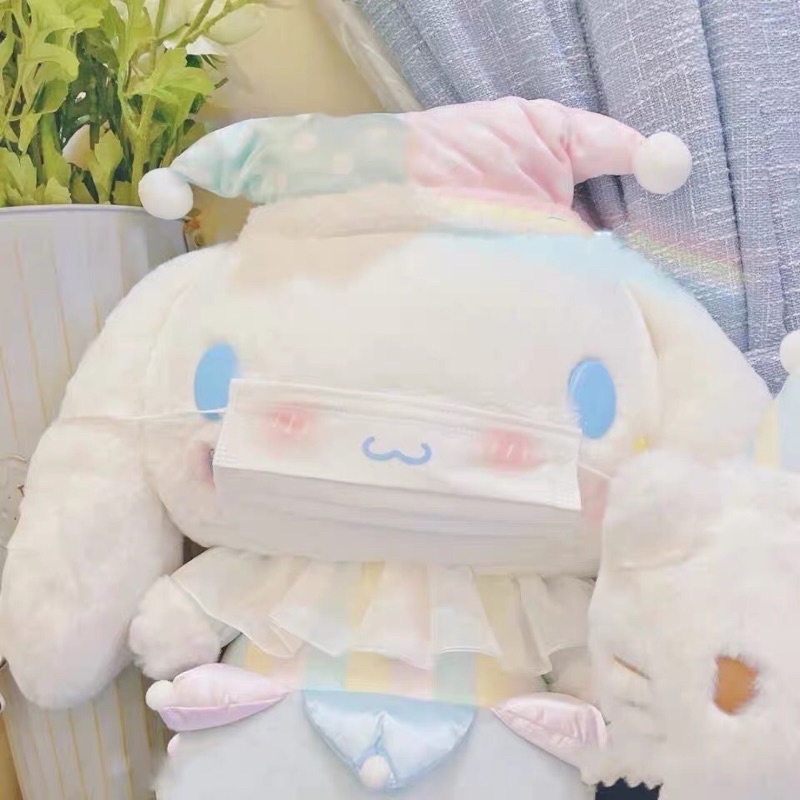 Khẩu trang mặt Cinamoroll và mặt Kitty dễ thương