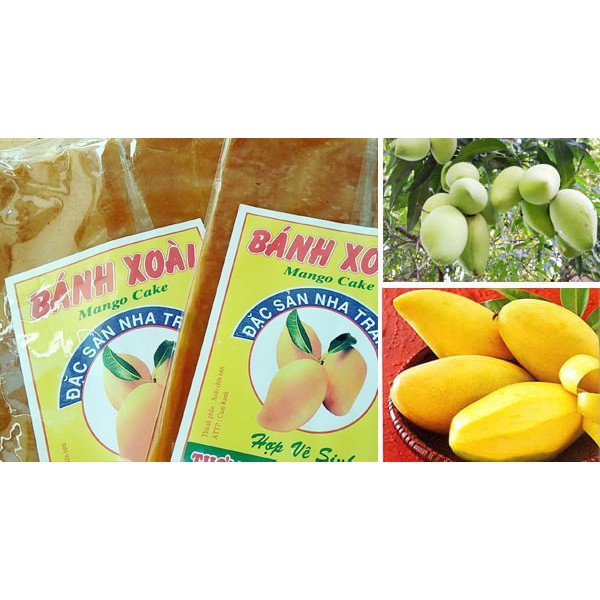 Bánh xoài Nha Trang | 500G Bánh Xoài dẻo Loại 1 | Hàng loại 1 | Chuẩn VSATTP | Đồ ăn vặt | Đặc sản | BigBuy360 - bigbuy360.vn