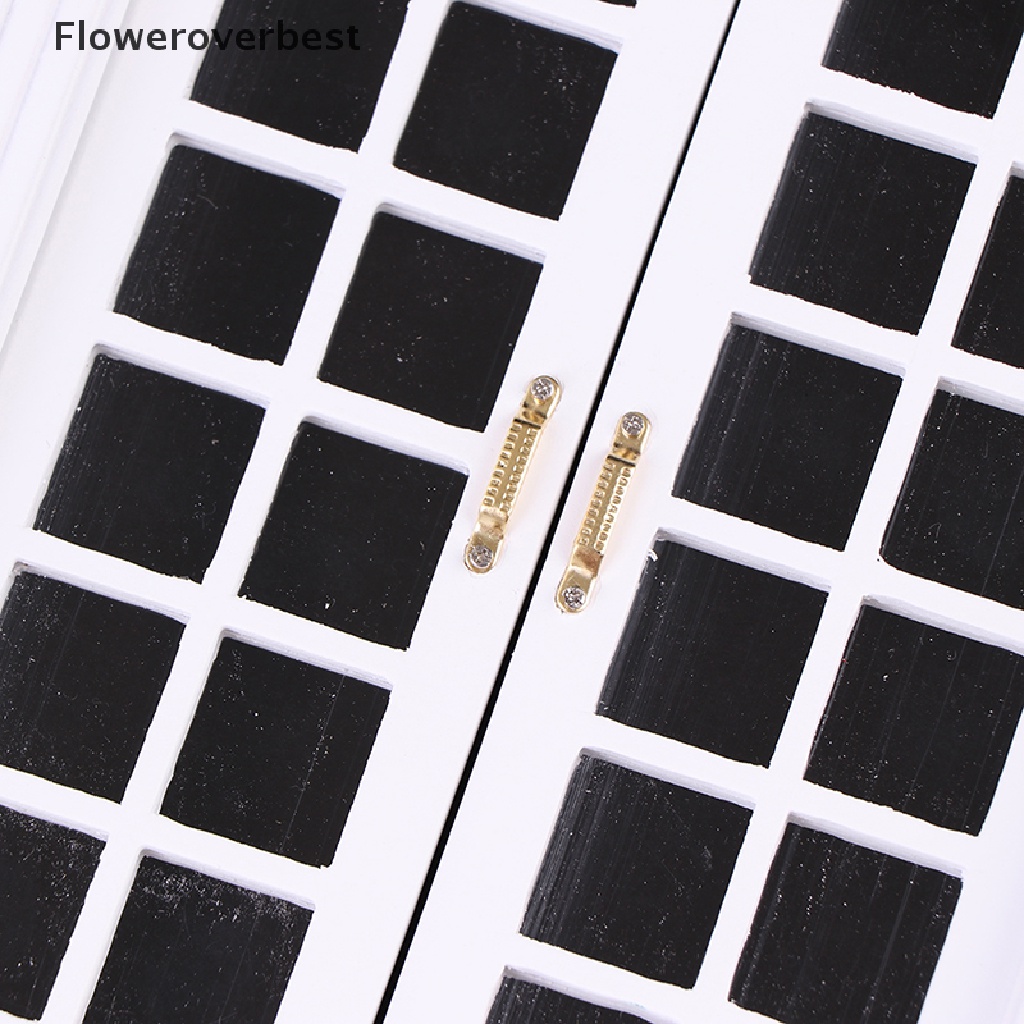 Cửa sổ mini tỉ lệ 1:12 trang trí nhà búp bê xinh xắn