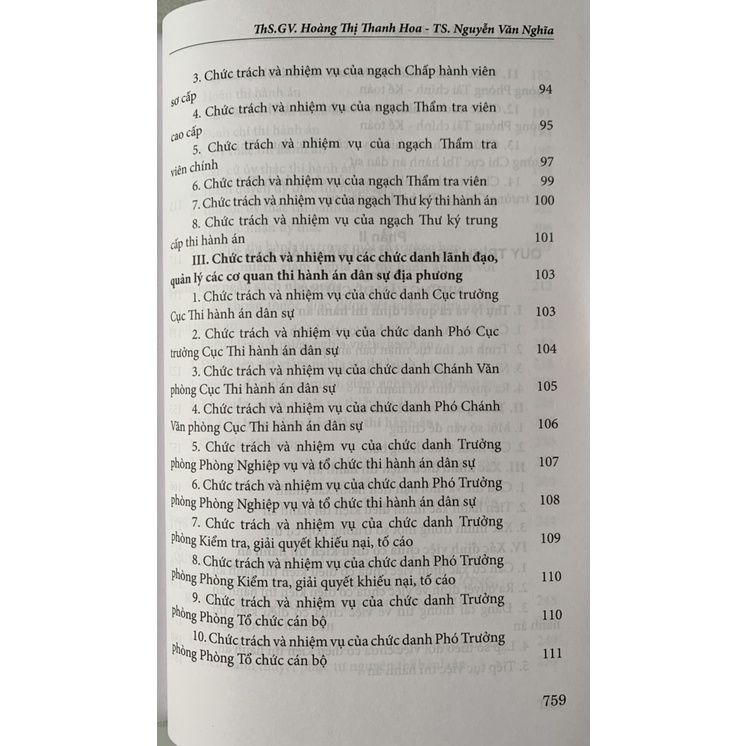 Sách luật- Cẩm nang thi hành án dân sự (Tái bản lần thứ nhất, có sửa đổi, bổ sung)