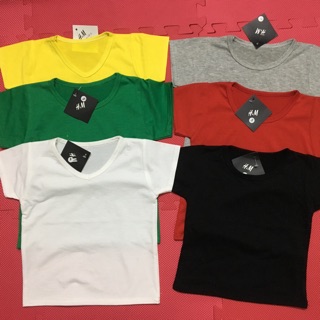 Combo 5 áo đủ màu cho bé trai bé gái được chọn màu