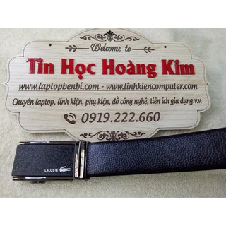 Dây nịt da Lacoste - Thắt lưng Nam cao cấp Lacoste