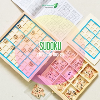 Trò chơi trí tuệ Sudoku hộp gỗ 1 BGS1, Boardgame thư giãn