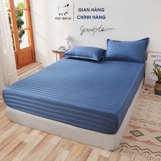 Bộ ga gối cotton 3F MỊN DECOR mềm mại nhiều mẫu mã đa dạng