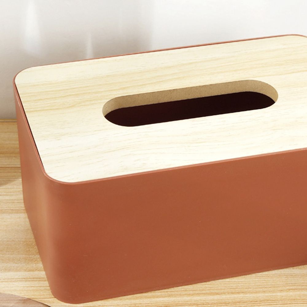 Epoch Hộp Đựng Khăn Giấy Bằng Gỗ Nhiều Màu Trang Trí Nhà Cửa / Văn Phòng