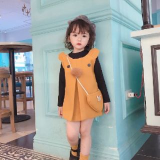 Váy dạ thỏ siêu yêu+túi