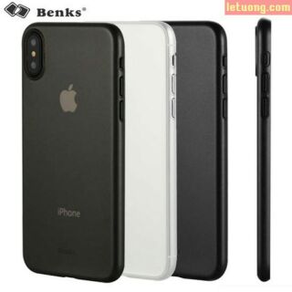 Ốp lưng nhám IPhone XS Max 6.5inch siêu mỏng hiệu Benks chính hãng