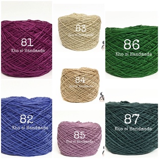 Sợi Cotton Việt Nam 1mm (Mã 51 đến 96) (Cuộn 100gram)