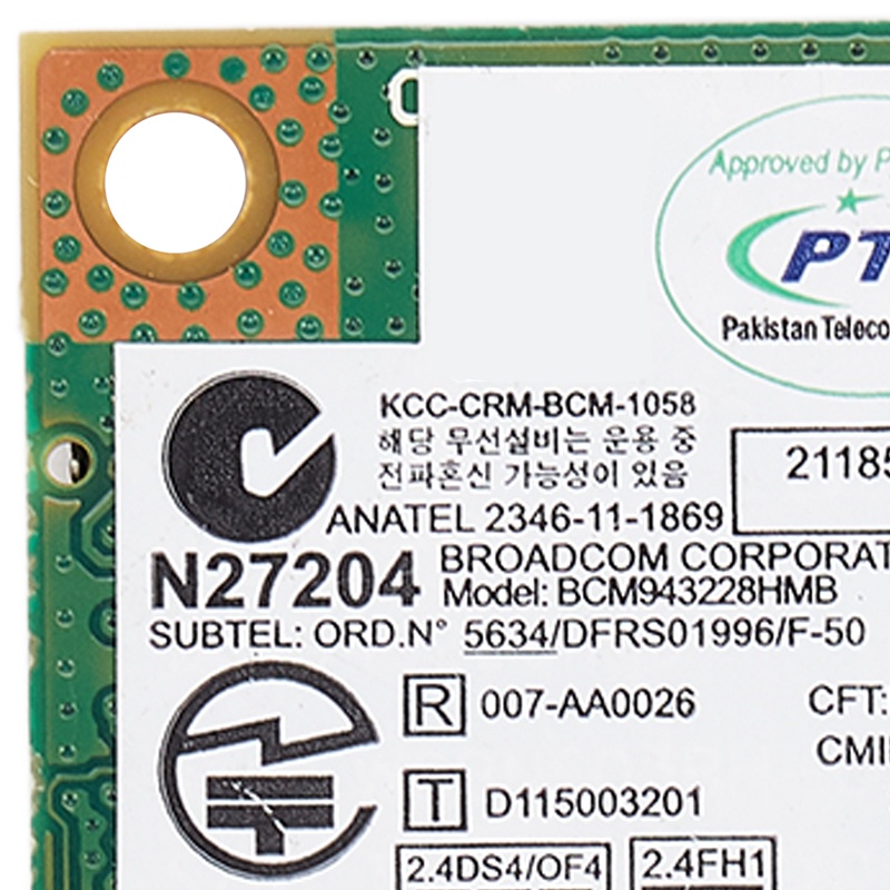 Card Wifi Bluetooth 4.0 Bcm943228Hmb 04w3764 Cho Lenovo E130 E135 E330 E335 E530 E535 E430