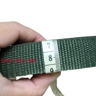 10 mét dây dù dẹp bản 2,5cm