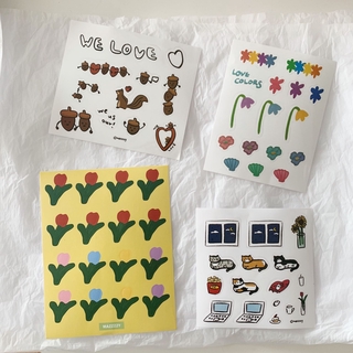 Miếng Dán Họa Tiết Dễ Thương Trang Trí Đa Năng
