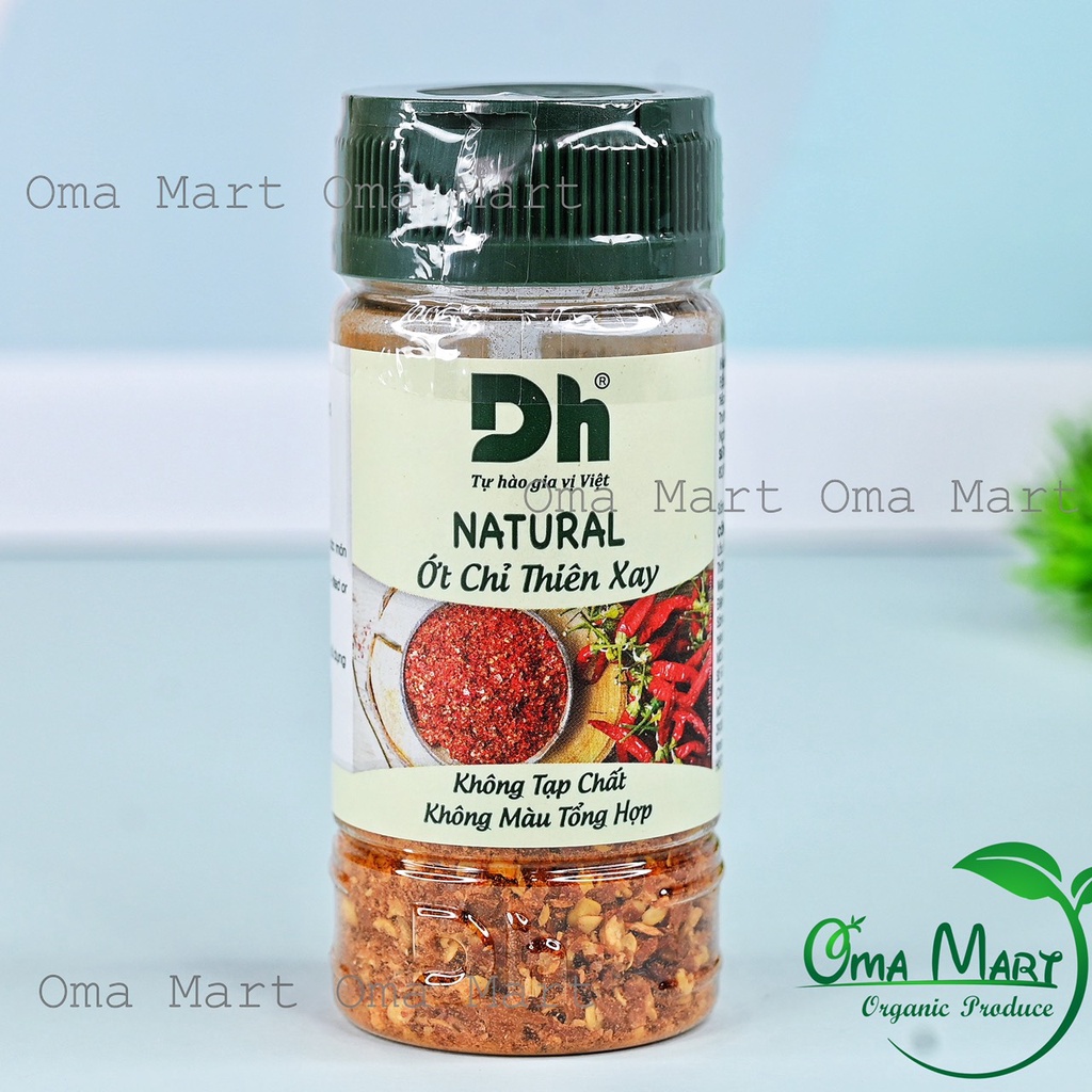 Gia vị nguyên chất DH Foods (tỏi, sả, gừng, nghệ, ớt...)