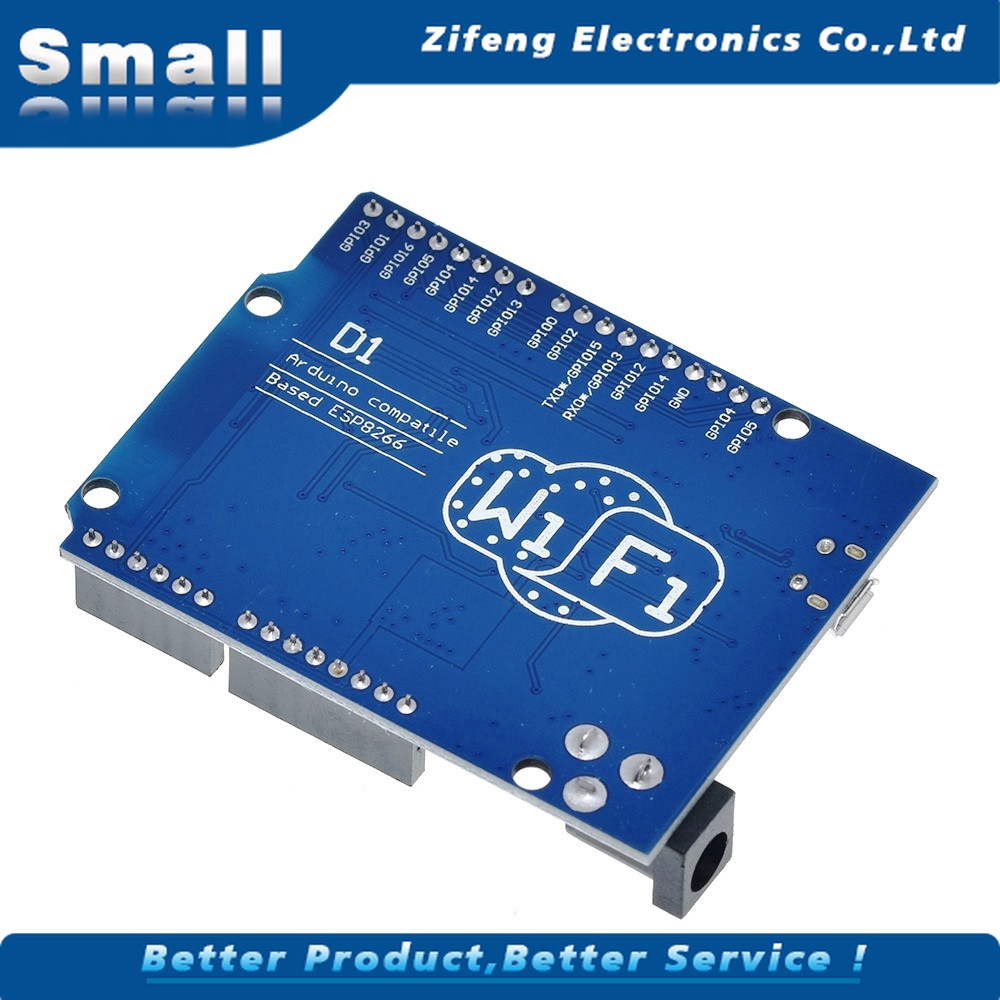 Electrónica Inteligente ESP-12F WeMos D1 WiFi uno en ESP8266 escudo para Compatible con arduino IDE