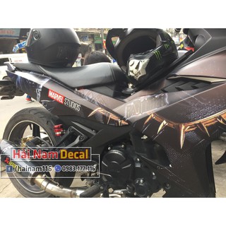 Tem Trùm Exciter 150 Black Panther
