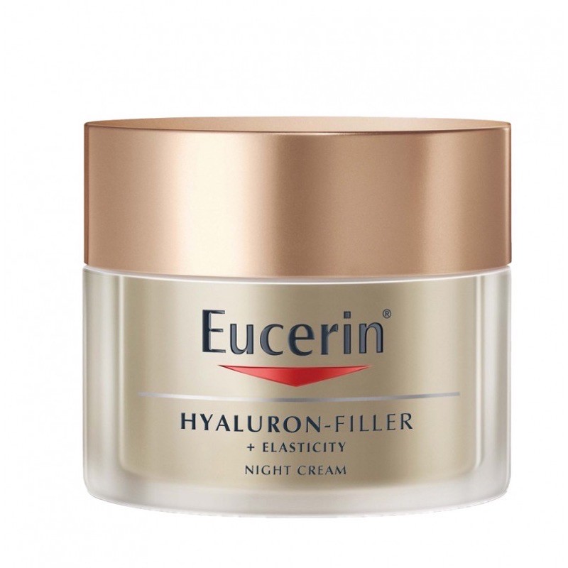 Eucerin Kem Dưỡng Cho Da Kém Đàn Hồi Và Nếp Nhăn Sâu Ban Đêm Hyaluron Filler Elasticity Night 50ml