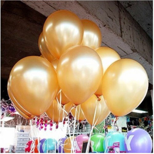 100Pcs Colorful Latex Balloon Celebrate Party Wedding Birthday Decoration 10inch 1.2g