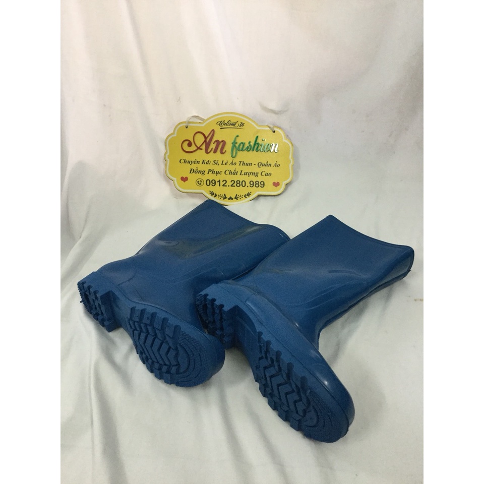 Ủng cao su xanh TGP cao cấp _ Hình chụp thật