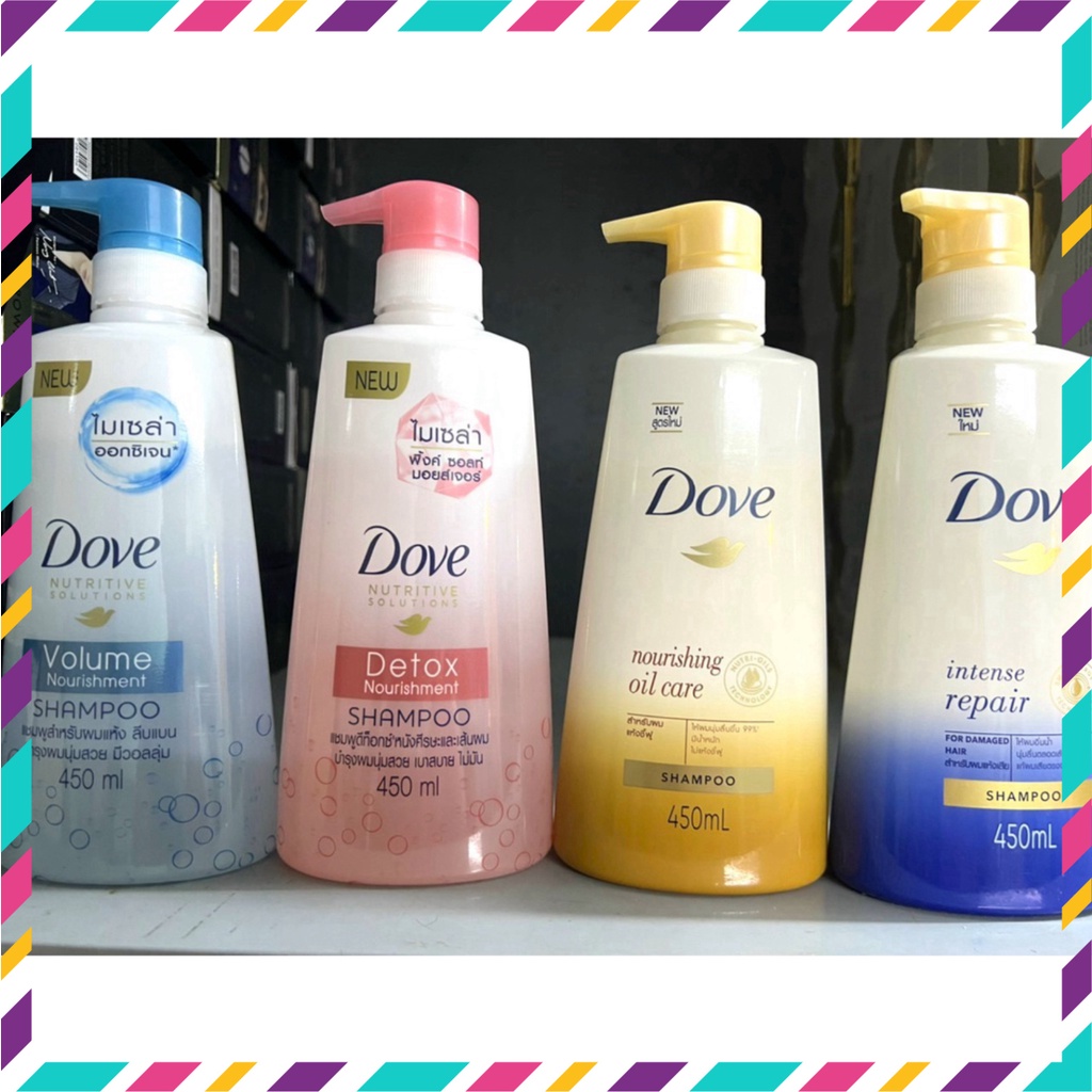 Dầu Gội, Dầu Xả Dove 410ml Thái Lan