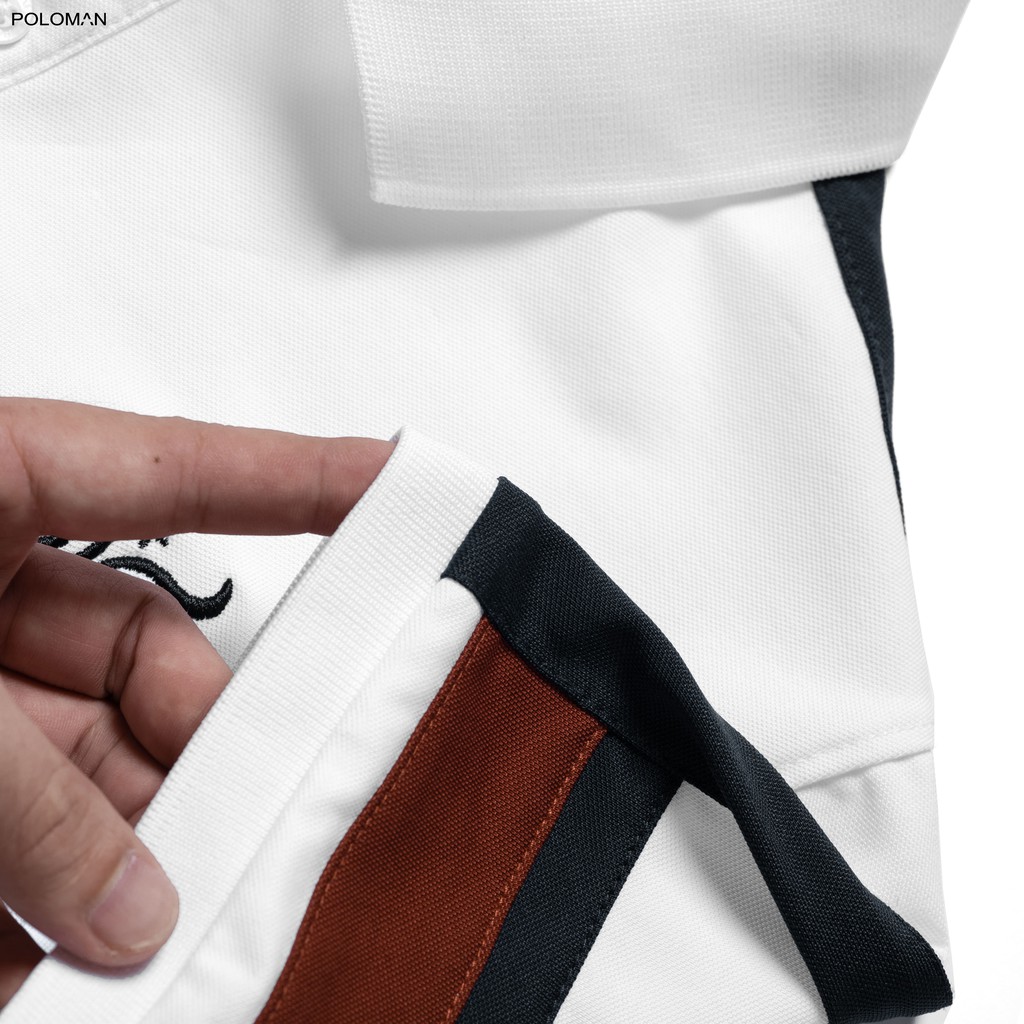 Áo Polo nam cổ bẻ phối TITUS vải cá sấu Cotton xuất xịn,chuẩn form,trẻ trung - thanh lịch - POLOMAN. | BigBuy360 - bigbuy360.vn