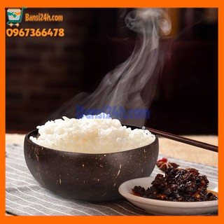 Bát gáo Dừa (Chén dừa) cao cấp, ăn Salad, hoa quả dầm, kem