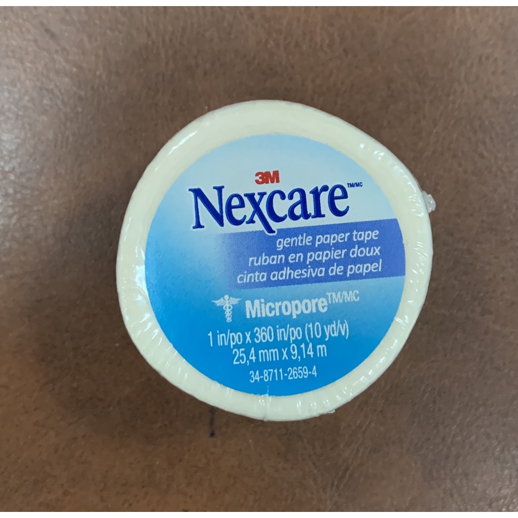 Băng dính y tế cuộn giấy 3M Nexcare 530-P1, kt 2,5cm x 9,1m