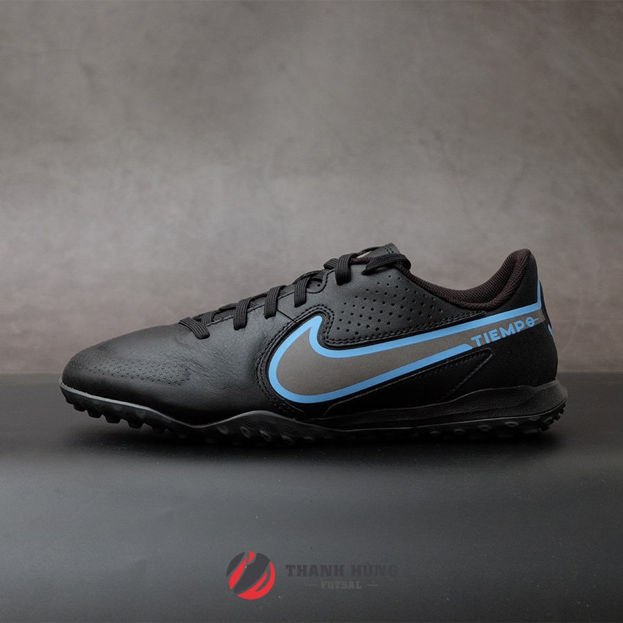 GIÀY ĐÁ BÓNG CHÍNH HÃNG NIKE TIEMPO LEGEND 9 ACADEMY TF - DA1191-004 - ĐEN / XANH