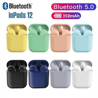 Tai nghe Bluetooth Inpod12 TWS bluetooth 5.0 cảm biến vân tay - hỗ trợ Siri