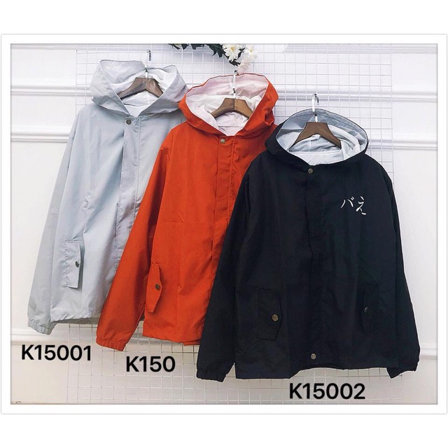 Áo khoác dù nữ in chữ nhật siêu hot có ảnh thật | BigBuy360 - bigbuy360.vn