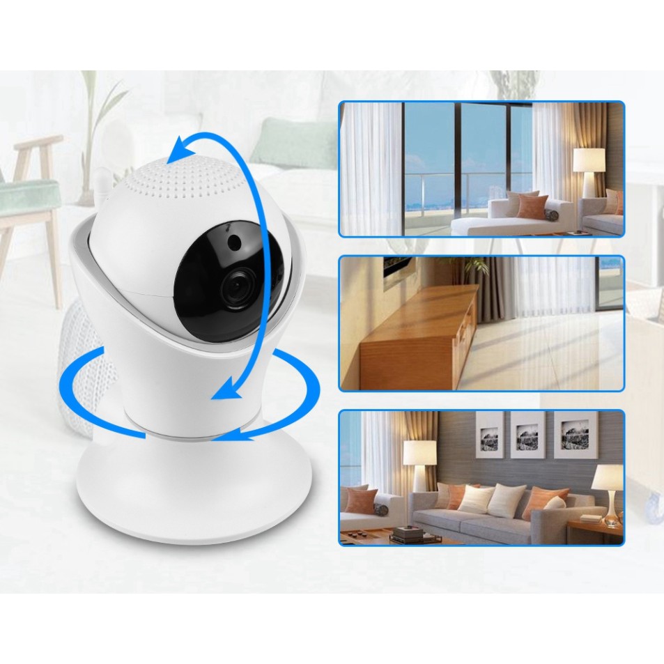 Camera Wifi full HD 1080P 360 độ, Giám Sát , An Ninh