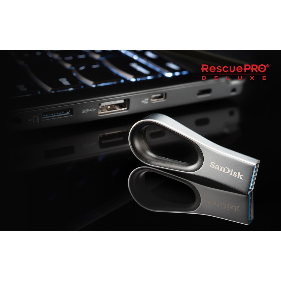 USB 3.0 SanDisk CZ93 Ultra Loop 32GB 130MB/s (Bạc)