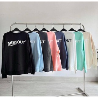 Áo sweater missouts basic