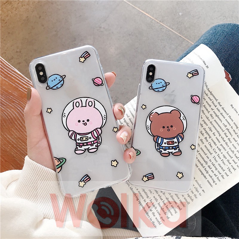 Sale 69% Ốp điện thoại mềm in hoạt hình gấu brown cony cho iPhone, iPhone 11,Y2 Giá gốc 39000đ- 116B86-5