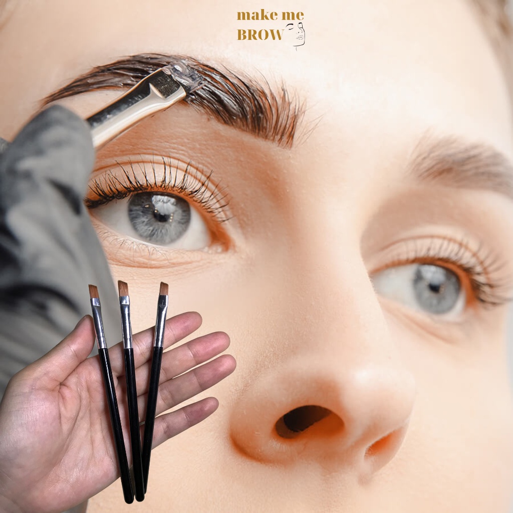 Cọ nhuộm lông mày,cọ tém lông mày vát chéo - makemeBrow