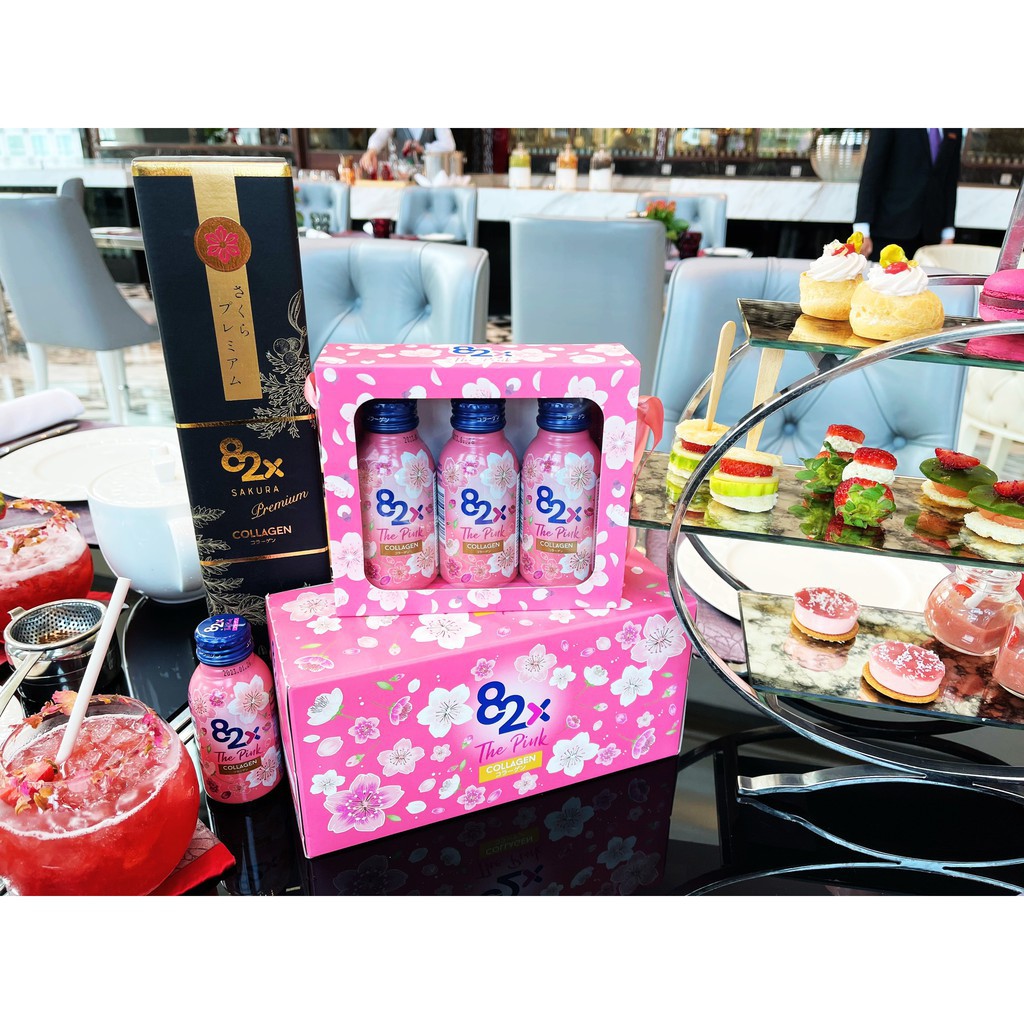82X The Pink Collagen 100ml Hàm Lượng 1000mg Collagen, nước uống đẹp da đến từ Nhật bản | BigBuy360 - bigbuy360.vn