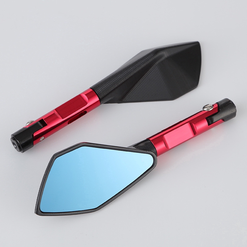 Motorcycle Rearview Mirror Modified Aluminum Rearview Mirror Rear view Mirror 21cm Length Fit 8mm 10mm 5 color