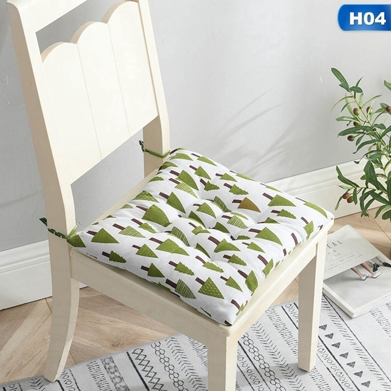 Đệm Lót Ghế Ngồi Hình Vuông Chất Liệu Cotton Lanh Mềm Mại Tiện Dụng Cho Gia Đình / Văn Phòng | BigBuy360 - bigbuy360.vn