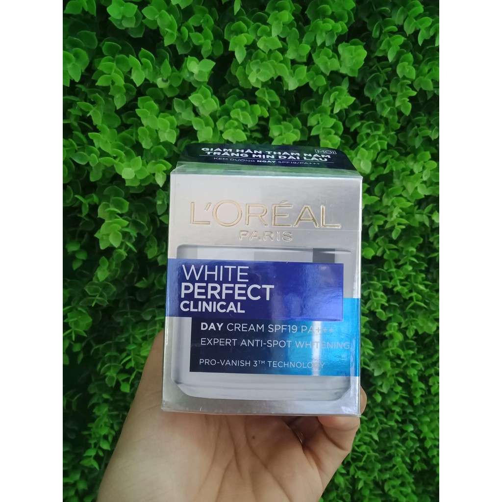 L'OREAL WHITE PERFECT CLINICAL DAY CREAM SPF19/PA++