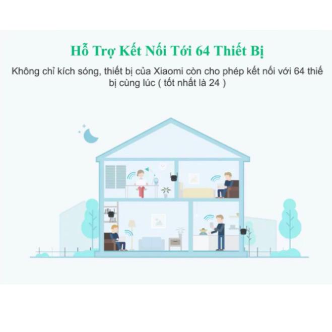 Kích sóng Xiaomi wifi,Mở rộng sóng Wifi, Tăng cường mạng Wifi -R03- Mi WiFi Repeater Pro -Range Extender