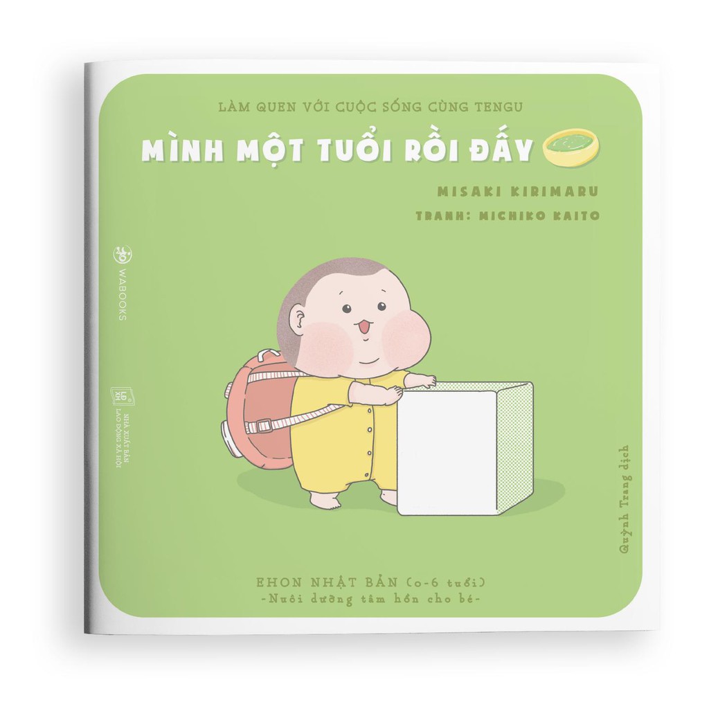 Sách Ehon - Bộ 4 cuốn Làm quen với cuộc sống cùng Tengu - Ehon Nhật Bản cho bé 0-4 tuổi | BigBuy360 - bigbuy360.vn